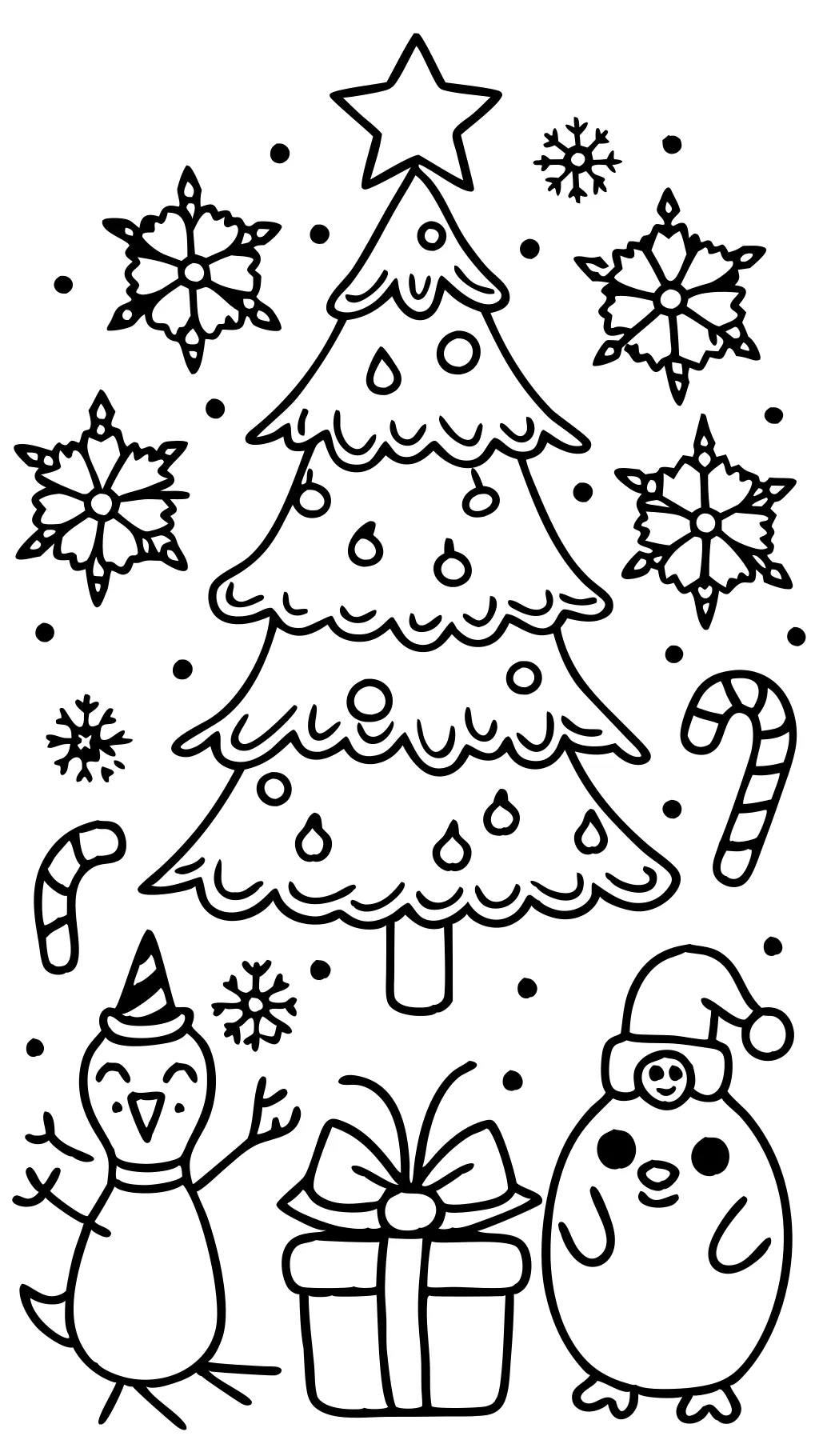 christmas coloring pages images